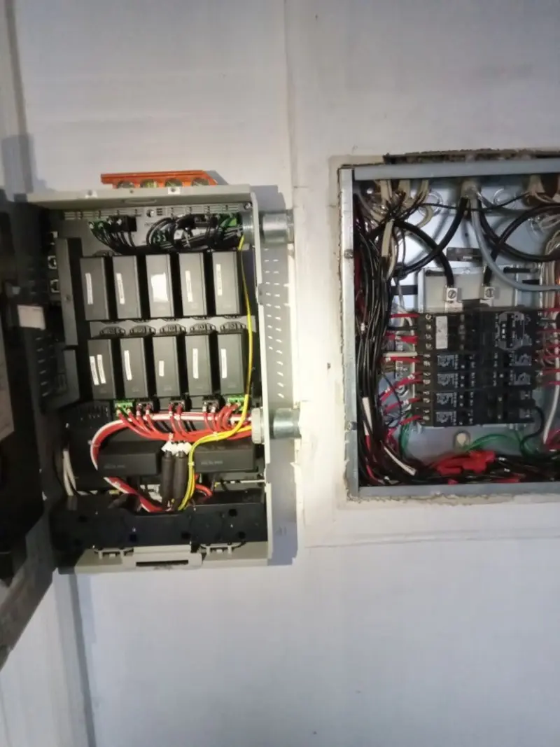 Electrical panel upgrade completed for Electrical Inspection in Brownfields
